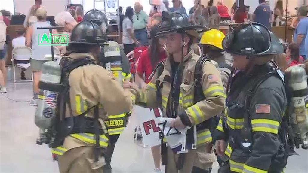 永懷911殉職同袍　美消防員背逾36公斤爬110樓