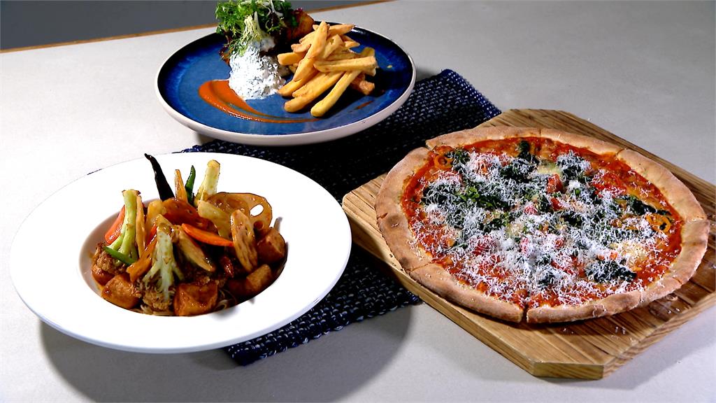 蔬食餐廳結合川菜、義式作法"