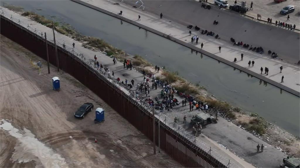 移民政策轉彎？！　近4萬移民等待入境美國　拜登向美墨邊境增派1500名士兵
