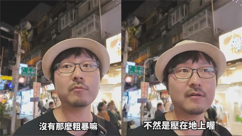 中國男遊台見「警察取締違規攤販」 驚嘆態度不粗暴:看到了善良