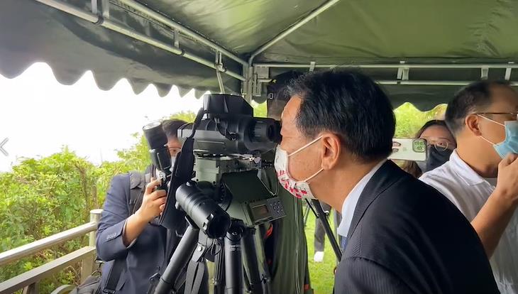赴宜蘭眺望與那國島 古屋圭司:驗證安倍「台灣有事日本有事」