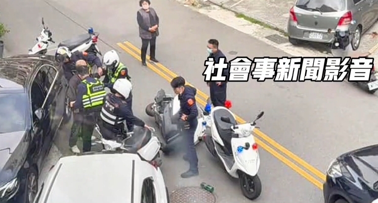 酒駕拒檢騎車逃小巷! 警車包夾逮人當場扣車開罰