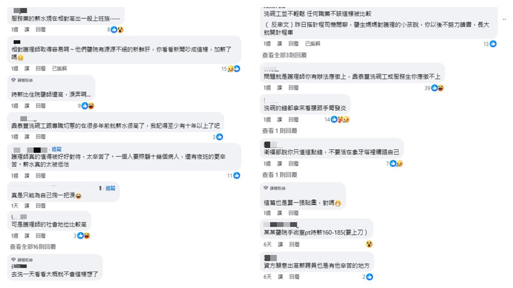 護理師無奈控血汗低薪 拿的比「鼎泰豐洗碗工」還低…一查:是真的
