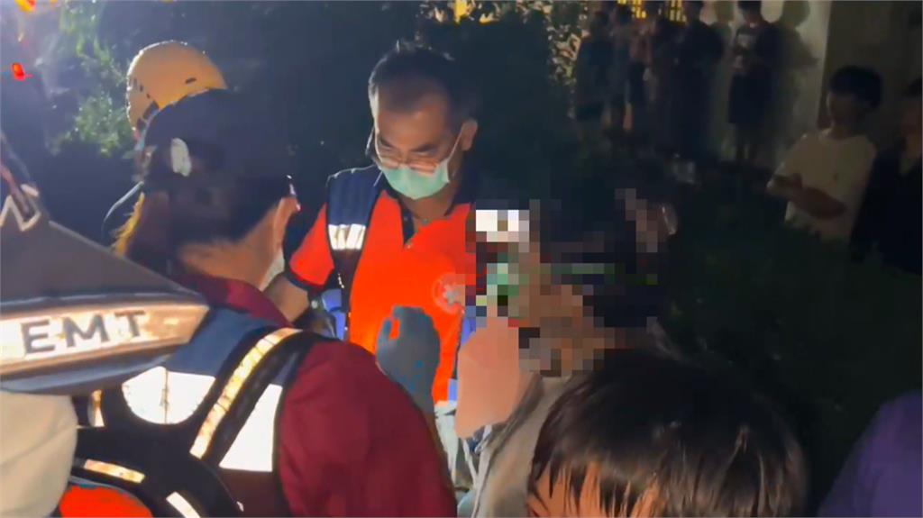 台南透天民宅凌晨爆火警 1家5口一度受困火場及時逃生