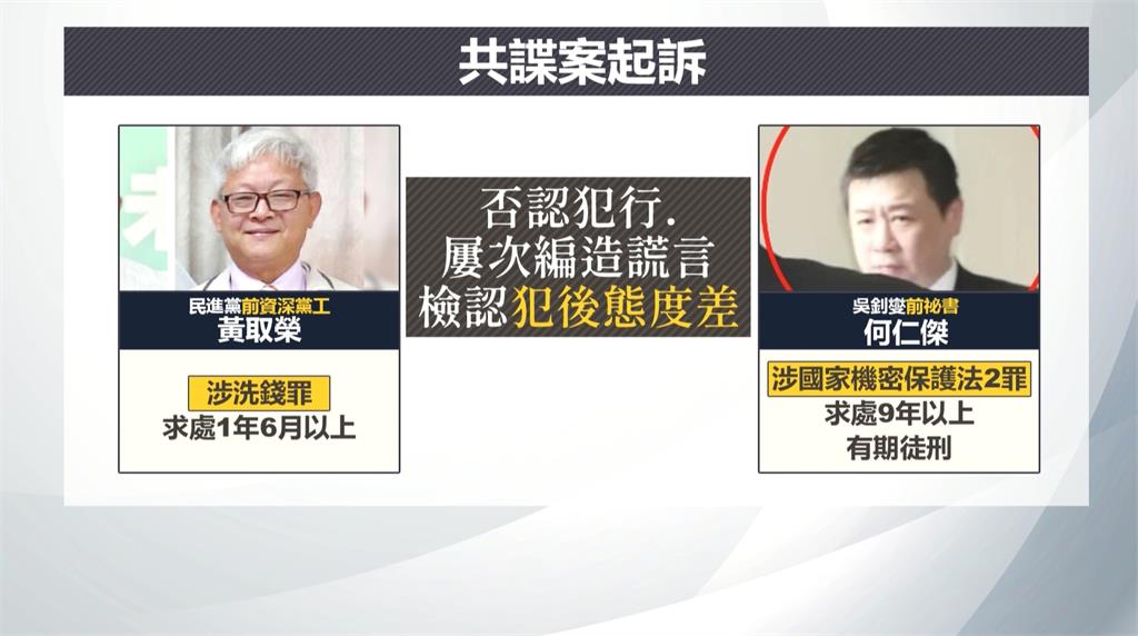 共諜案偵查終結! 檢方起訴綠營前黨工黃取榮、邱世元等4人