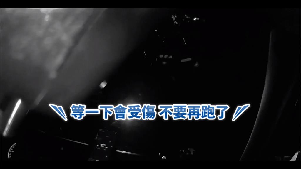 中壢賊偷小綿羊跑給警追 警溫情喊話:別跑了會受傷