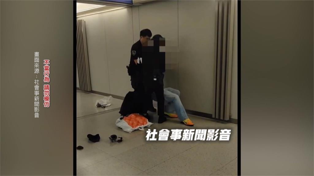 機上喝醉、機艙抽紙菸！　男子大鬧桃機辱罵航警遭壓制