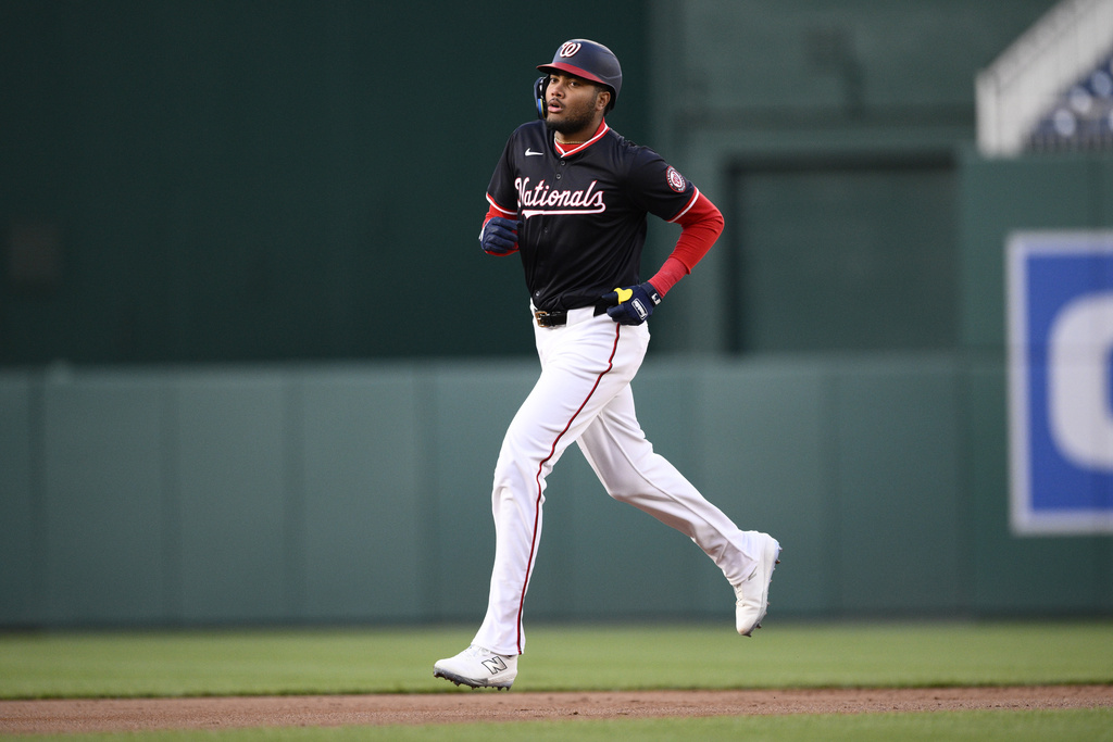 MLB(影)/國民「大物新秀」伍德單場雙響砲5分打點 宇宙道奇苦吞三連敗