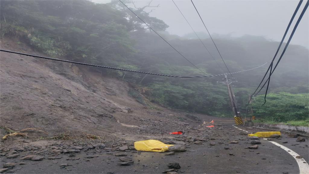 才因地震受損尚未復原　花蓮豪雨山區又傳坍方