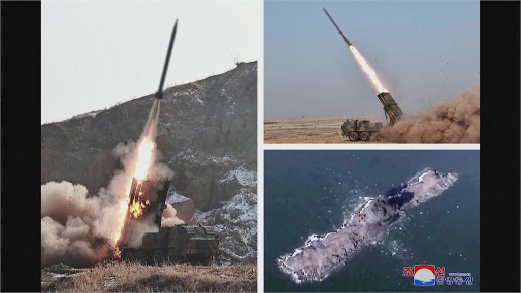 北朝鮮繼續秀肌肉　成功研發可控火箭炮彈及彈道控制系統