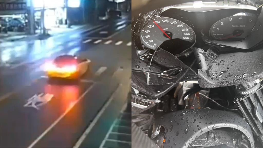 土豪金BMW「失控撞路樹」淪廢鐵!車行老闆陪試車竟賠命…2死1重傷