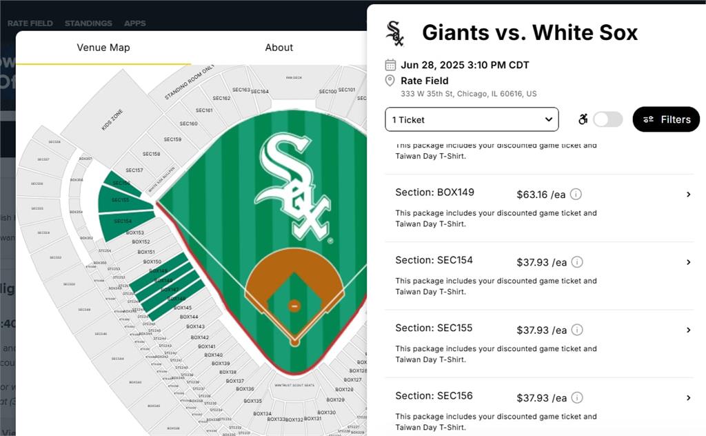 MLB/限量「台灣日梅花T」曝光!陳傑憲受邀大聯盟白襪開球、7區域門票開賣