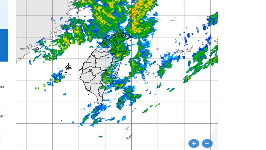 鋒面影響　北台灣入夜降雨、低溫下探13度