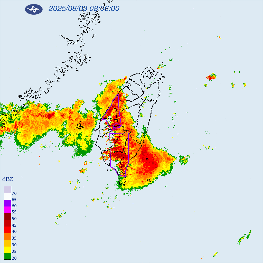快新聞/中南部慎防!12縣市豪大雨特報 一路下到晚上