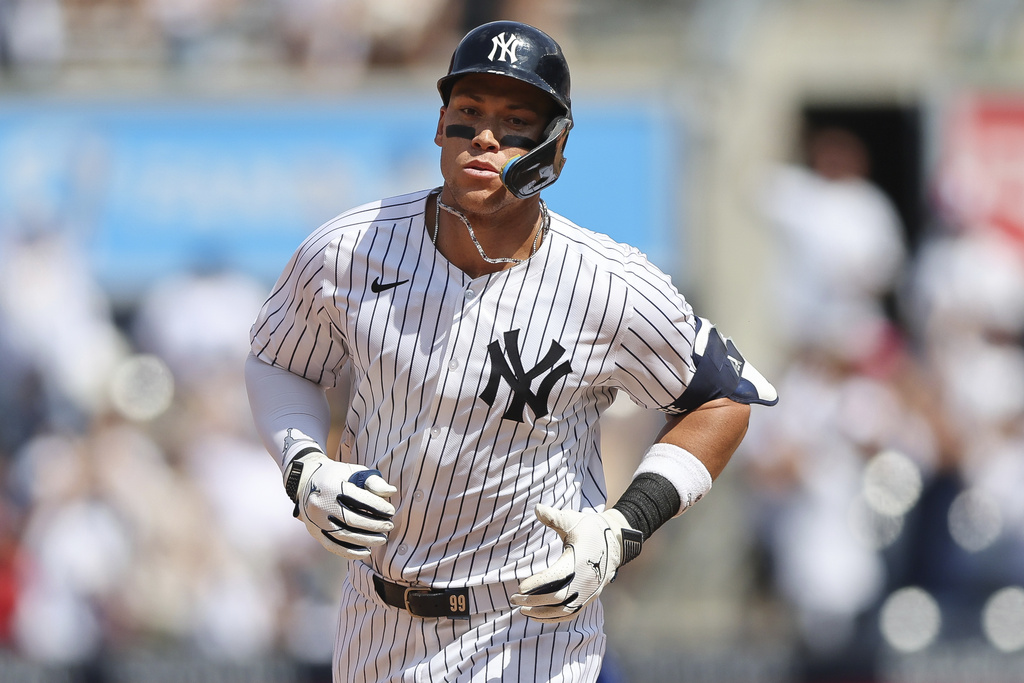 MLB(影)/法官比大麥克還快!賈吉1088場完成生涯第350轟成史上第一人