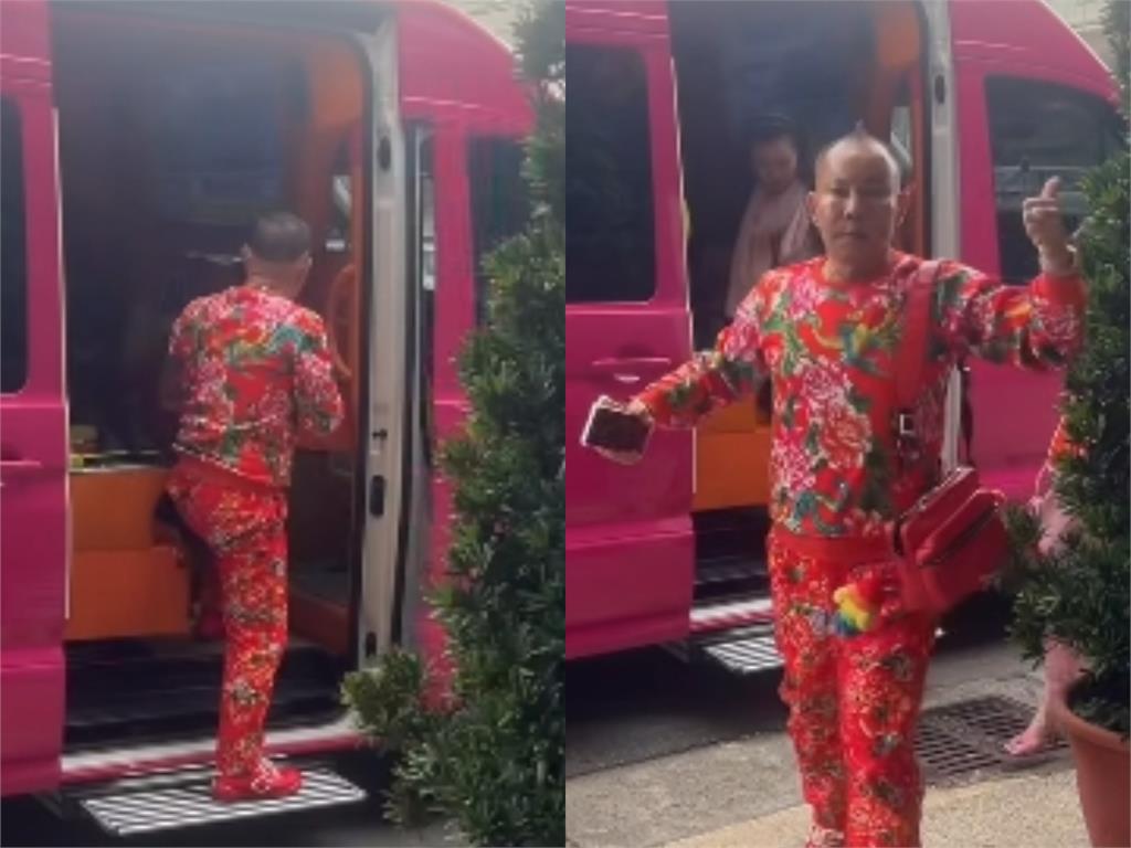 吊車大王見愛妻遮臉遭酸「見不得人」！罕見動怒回嗆酸民：說話留口德