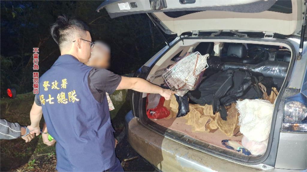 警攔錯車2山老鼠溜了！　保七新情資逮人起出珍貴肖楠