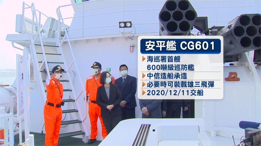 國慶亮點！純鋼骨打造　600噸級「安平艦」仿真模擬車開到總統府