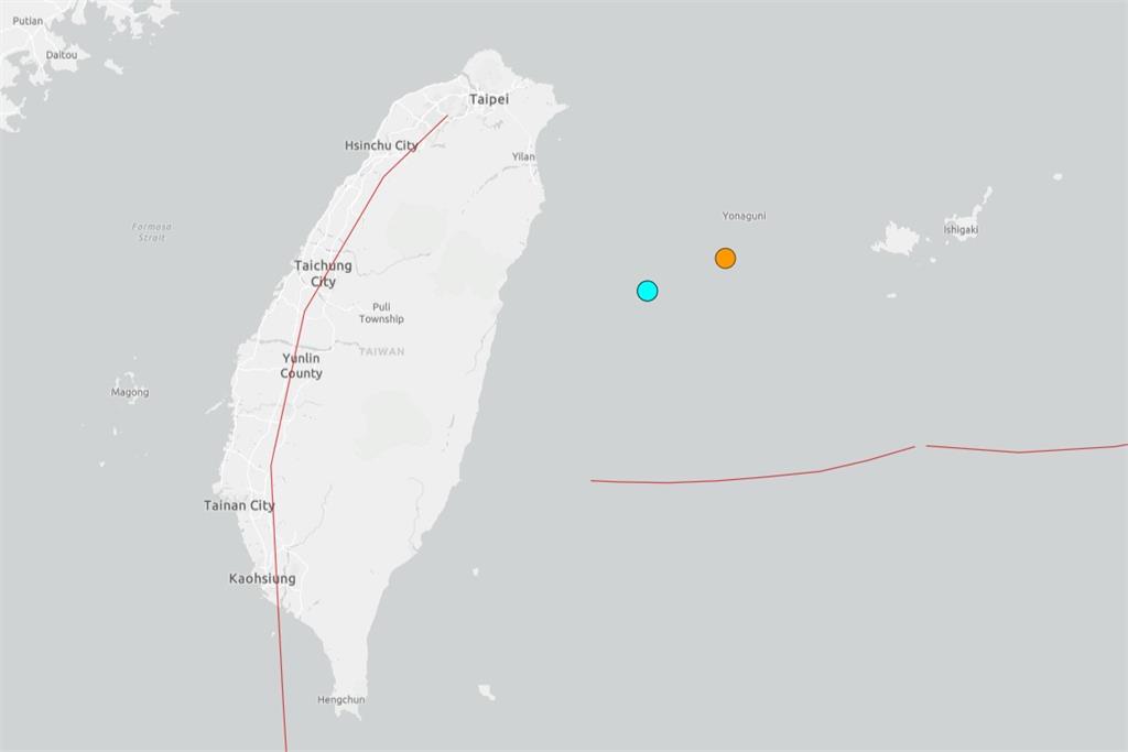 快新聞／暗夜地牛連3翻！花蓮陸地、外海連環震　最大規模4.5