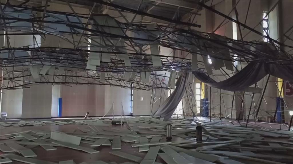 桃園八德運動中心天花板崩塌　3大技師公會認「瑞助營造」有疏失