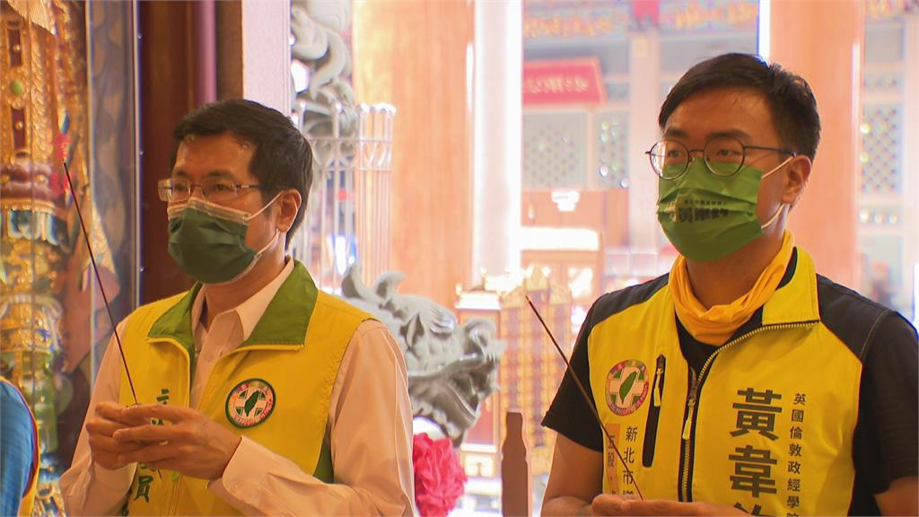 羅致政跨派系力挺　黃韋鈞全力拜票衝刺