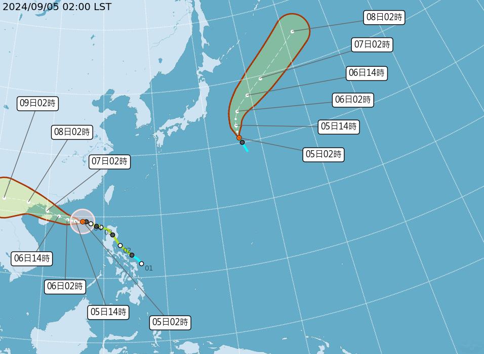 魔羯轉中颱…外圍環流再發威！林嘉愷揭「後面有3颱排隊」全說了：差異很大