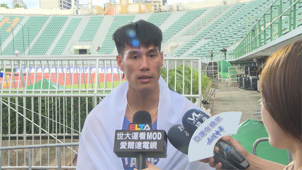 田徑亞錦賽　最速男楊俊瀚200公尺奪銀