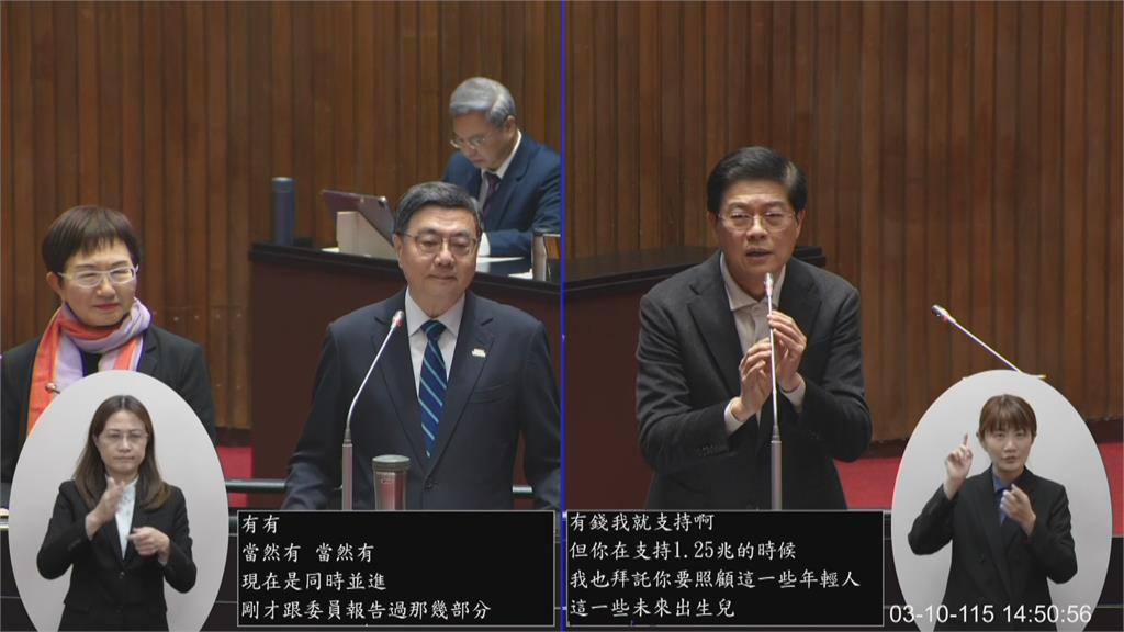 快新聞／羅明才尷尬了！稱政院版軍購不夠多　卓揆妙回「可提1.25兆+N」秒愣住