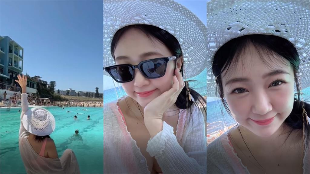 娃娃臉少女「南半球熱暈」大解放!下秒「摘下墨鏡」竟是36歲ㄚ頭…網愣:哇