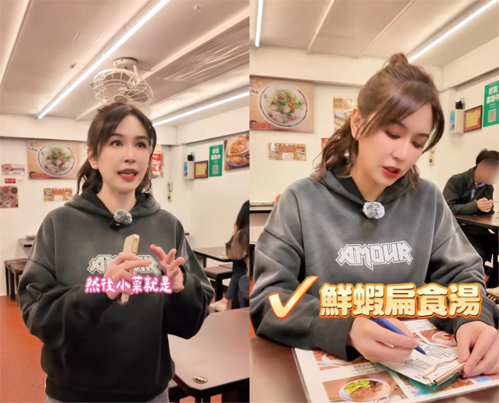 蔡依珊「小吃店打工」猛招呼客人遭拍！揭「連勝文反差私下面」內幕全說