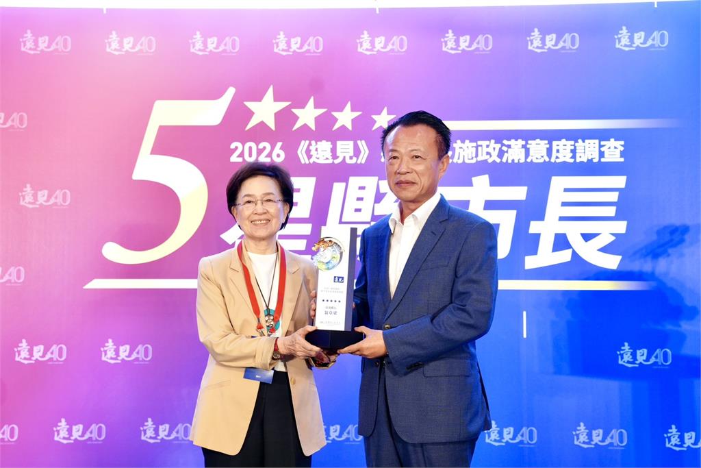 5星縣長5連霸,翁章梁:嘉義轉型是嘉義人恢復自信的過程