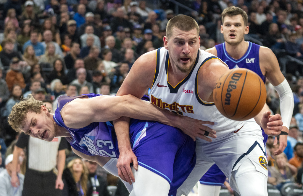 NBA(影)/金塊2024最後一戰 締造多項紀錄客場擊敗爵士