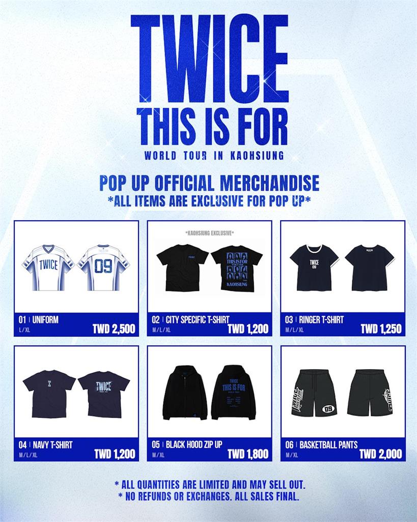 Twice演唱會倒數！快閃店先降臨高雄 限量周邊搶先看