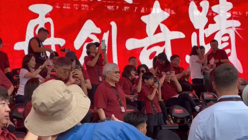 台積運動會　黃仁勳中文致詞「沒有台積電　就沒有今天輝達