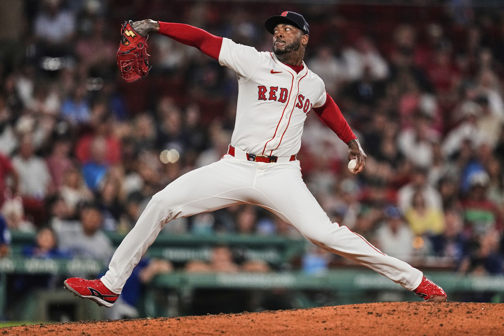 MLB(影)/紅襪古巴火球男查普曼打破紀錄!「連續16局無安打」締造美聯新歷史