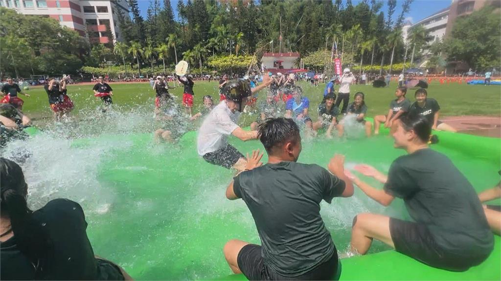 創造特別回憶!高雄中山工商 「畢業體能極限賽」共十道關卡