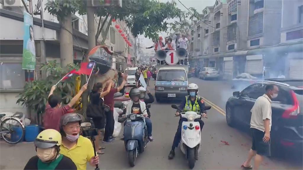 嘉義縣選戰藍綠衝刺!翁章梁當母雞 韓國瑜二度輔選王育敏