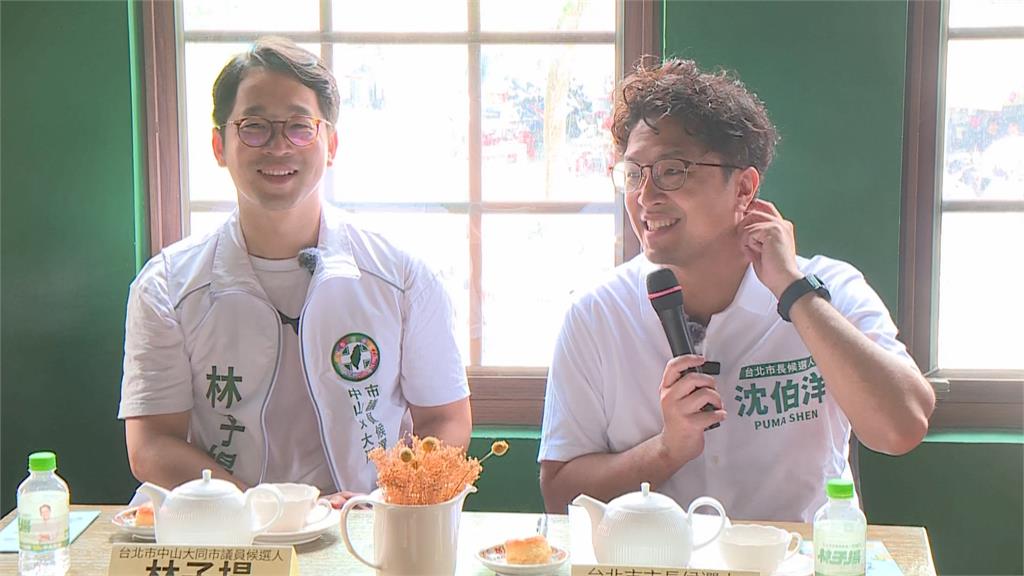 快新聞／展現驚人魅力！永樂市場掃街人氣爆棚　沈伯洋提活絡舊城區解方