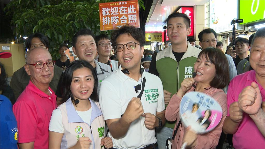 洋流持續發威！　沈伯洋逛臨江夜市超人氣　　競總主委找誰？全說了
