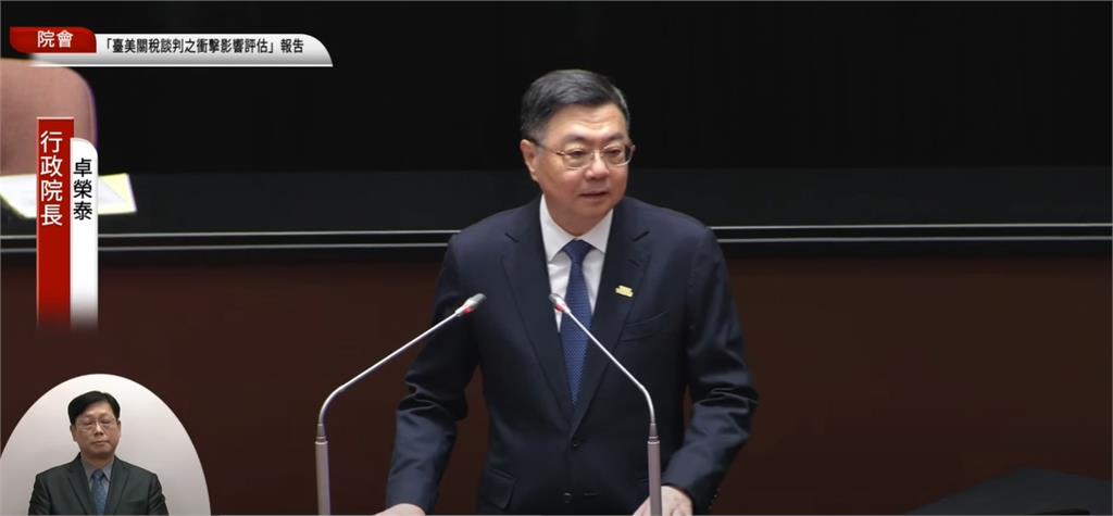 傅崐萁質詢未針對主題扯：對你施政有意見！卓榮泰無奈：若韓國瑜在會制止你
