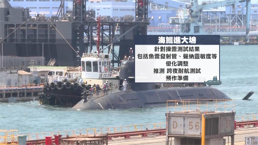 海鯤號完成操雷射擊測試　專家：為下階段跨夜耐航測試準備