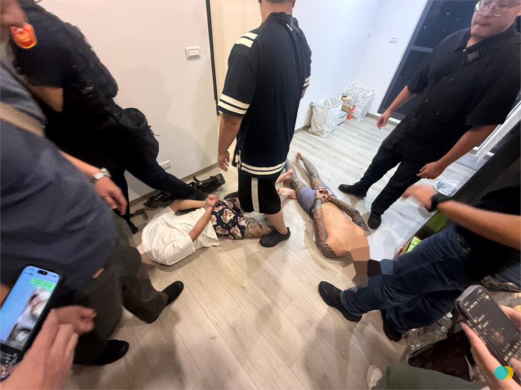 快新聞／汽旅持刀砍2人！竹聯幫明仁會副會長落網　8人遭逮、3人羈押禁見