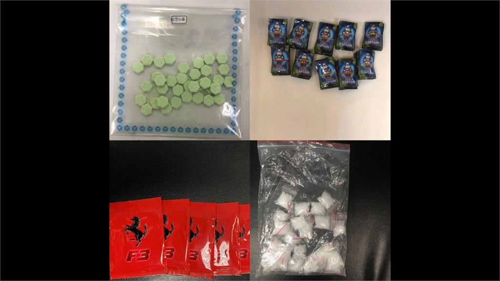 家族集體運毒！　車內起獲槍械+10公斤各式毒品