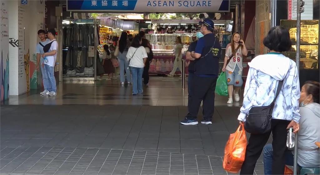 「東協廣場」深夜街頭大亂鬥！　10多名移工酒後衝突大鬧