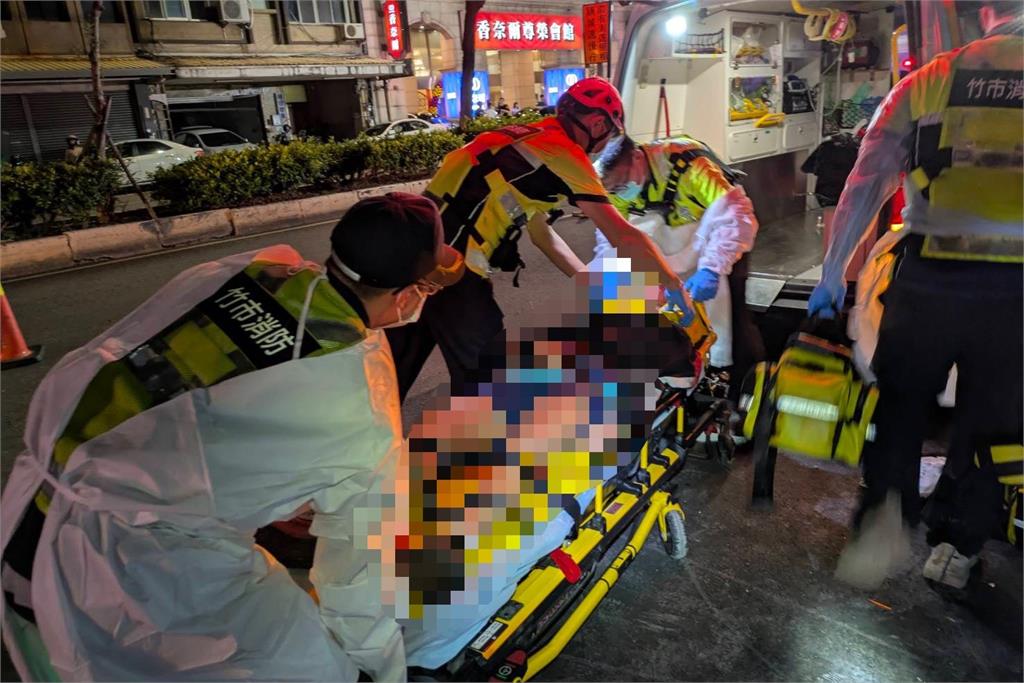 快新聞/新竹暗夜重大車禍!轎車高速撞工地 乘客2死2重傷