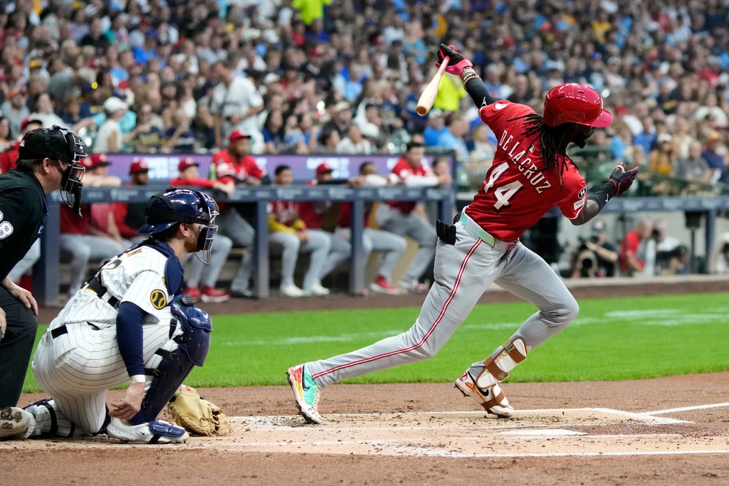MLB(影)／拒絕71億台幣合約的男人！紅人24歲超級新星克魯茲選擇挑戰未來
