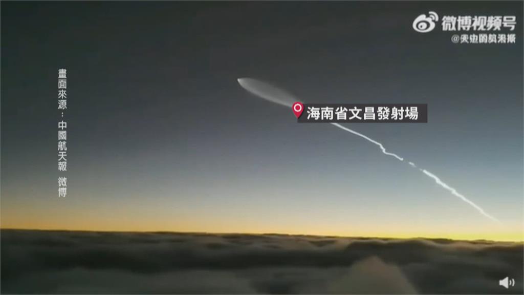 神秘光球飛越台南　專家：疑中國長征七號火箭