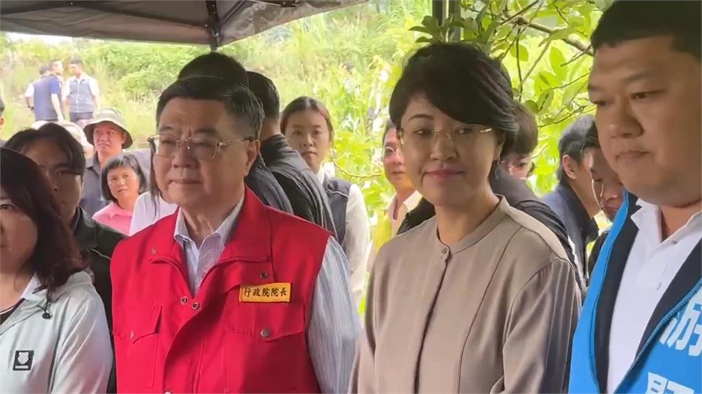 颱風重創中南部 卓榮泰南投視察災況農損