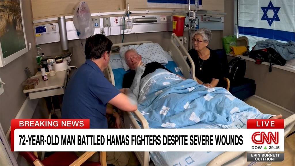 力抗哈瑪斯！以色列72歲勇伯負傷抗敵　自己的社區自己救！率防衛隊保住家園