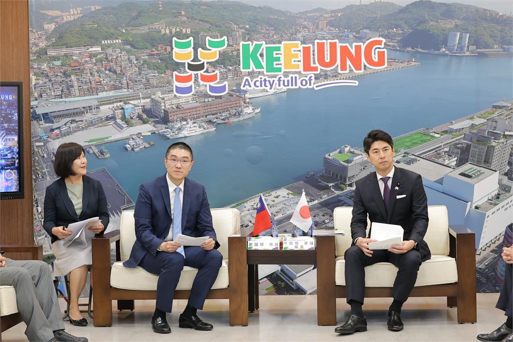 謝國樑接待日本自民黨青年局訪問團 臺日城市交流再深化